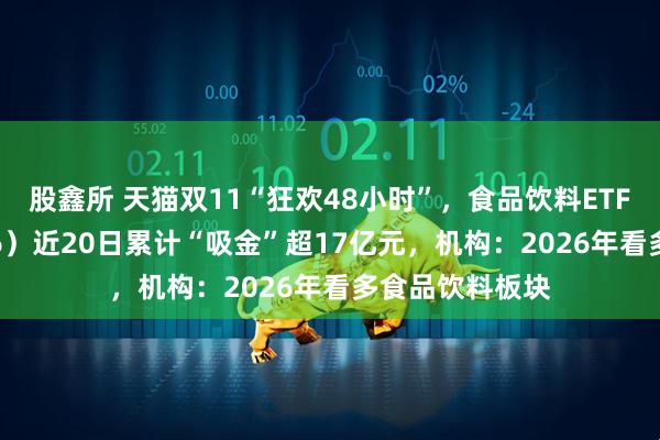 股鑫所 天猫双11“狂欢48小时”,食品饮料ETF天弘(159736)近20日累计“吸金”超17亿元,机构:2026年看多食品饮料板块