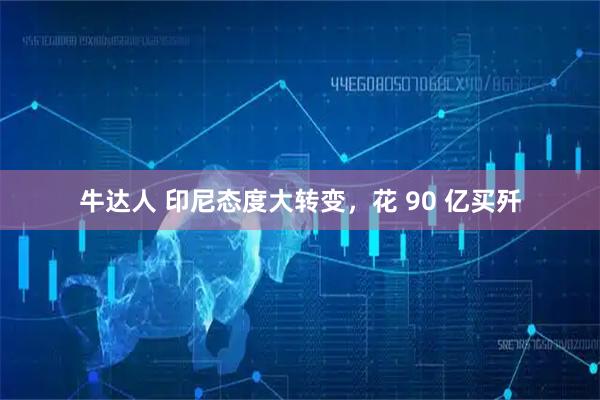 牛达人 印尼态度大转变,花 90 亿买歼